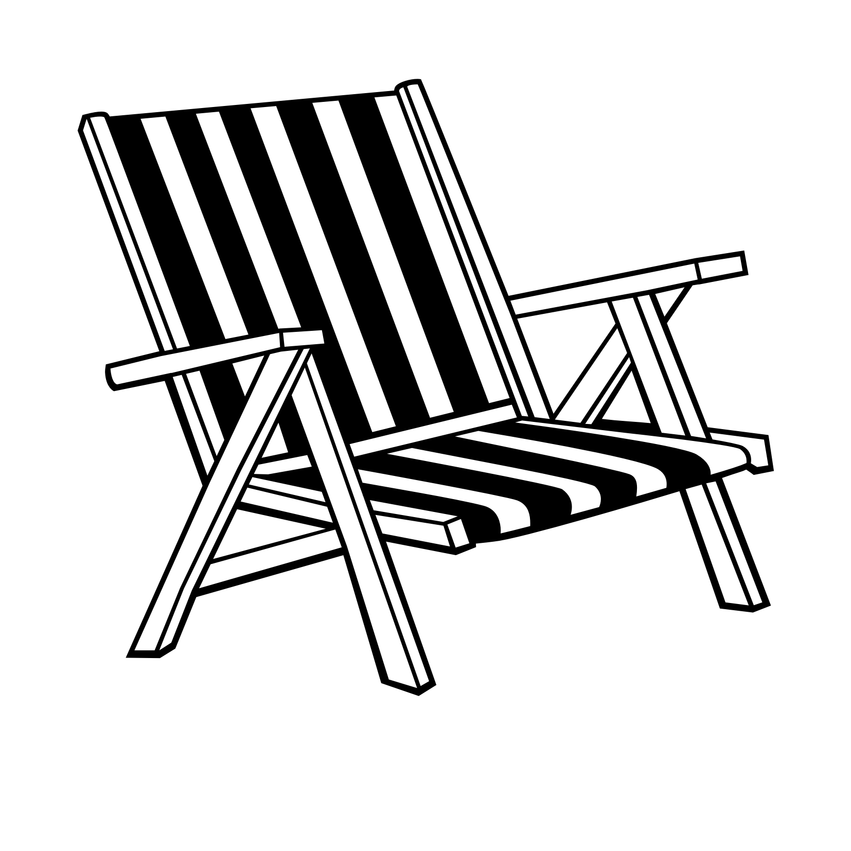 Chair Coloring Pages